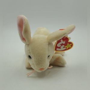 Ty Beanie Baby Nibbler - MWMT (Bunny 1998) Easter
